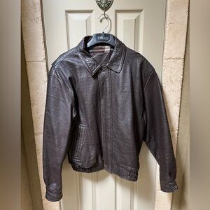 Gordon & Ferguson Men’s Leather Jacket-Large